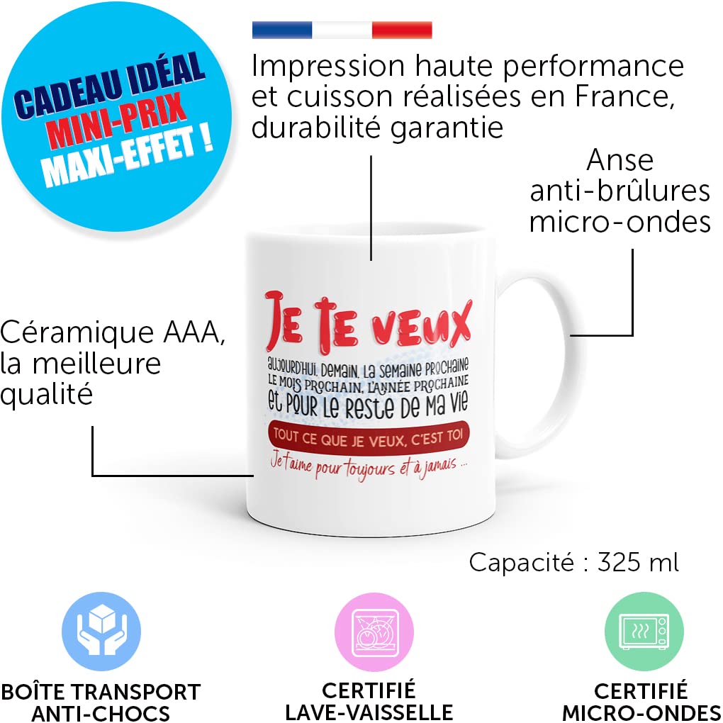 Ug Anniversaire Trentaine 30 Ans Fee Huour Tasse Essage Drôle Idée Cadeau Original Rigolo
