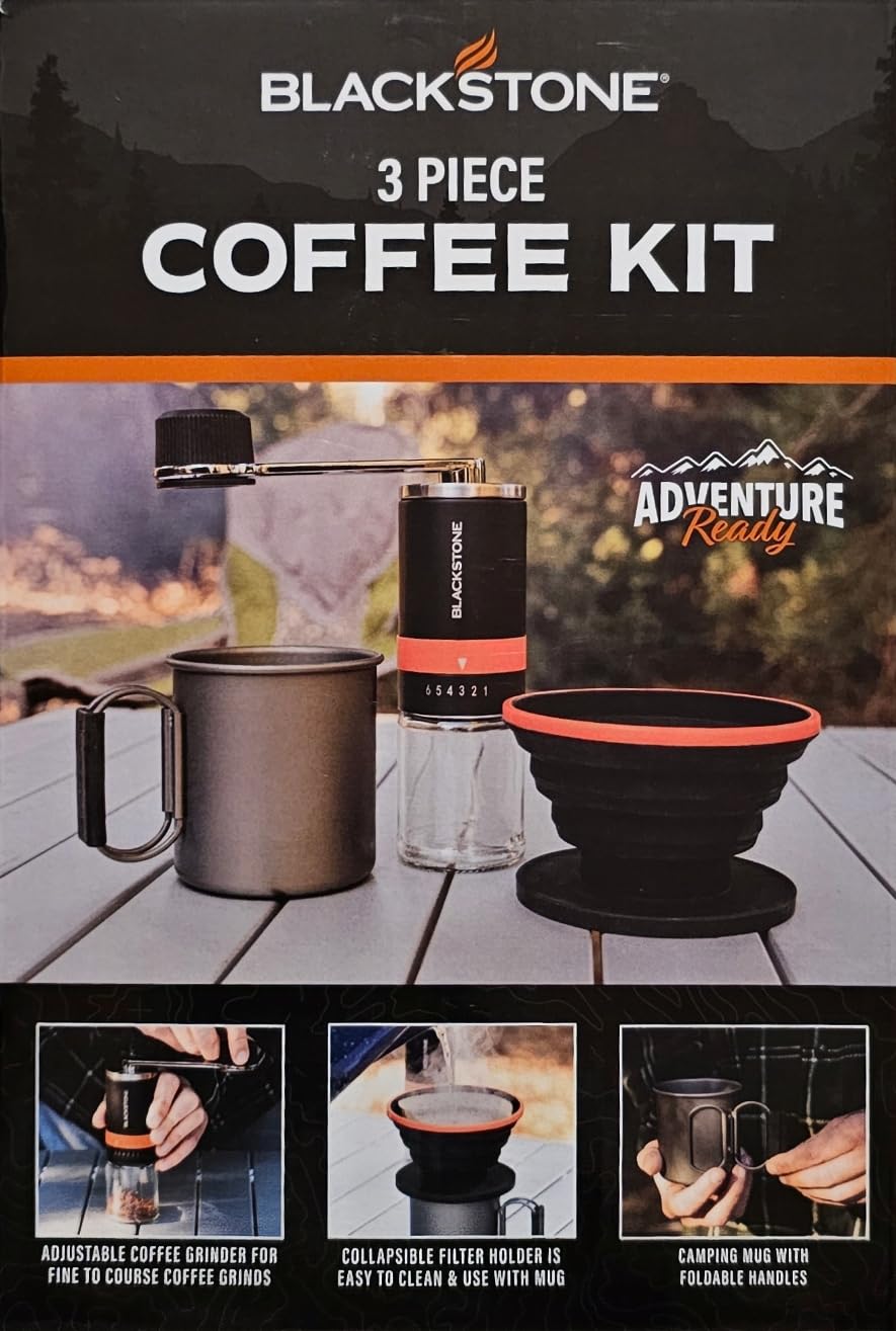 Amazon.com: Adventure Coffee Kit by Blackstone : Sports & Outdoors Amazon.com: Adventure Coffee Kit by Blackstone : Sports & Outdoors