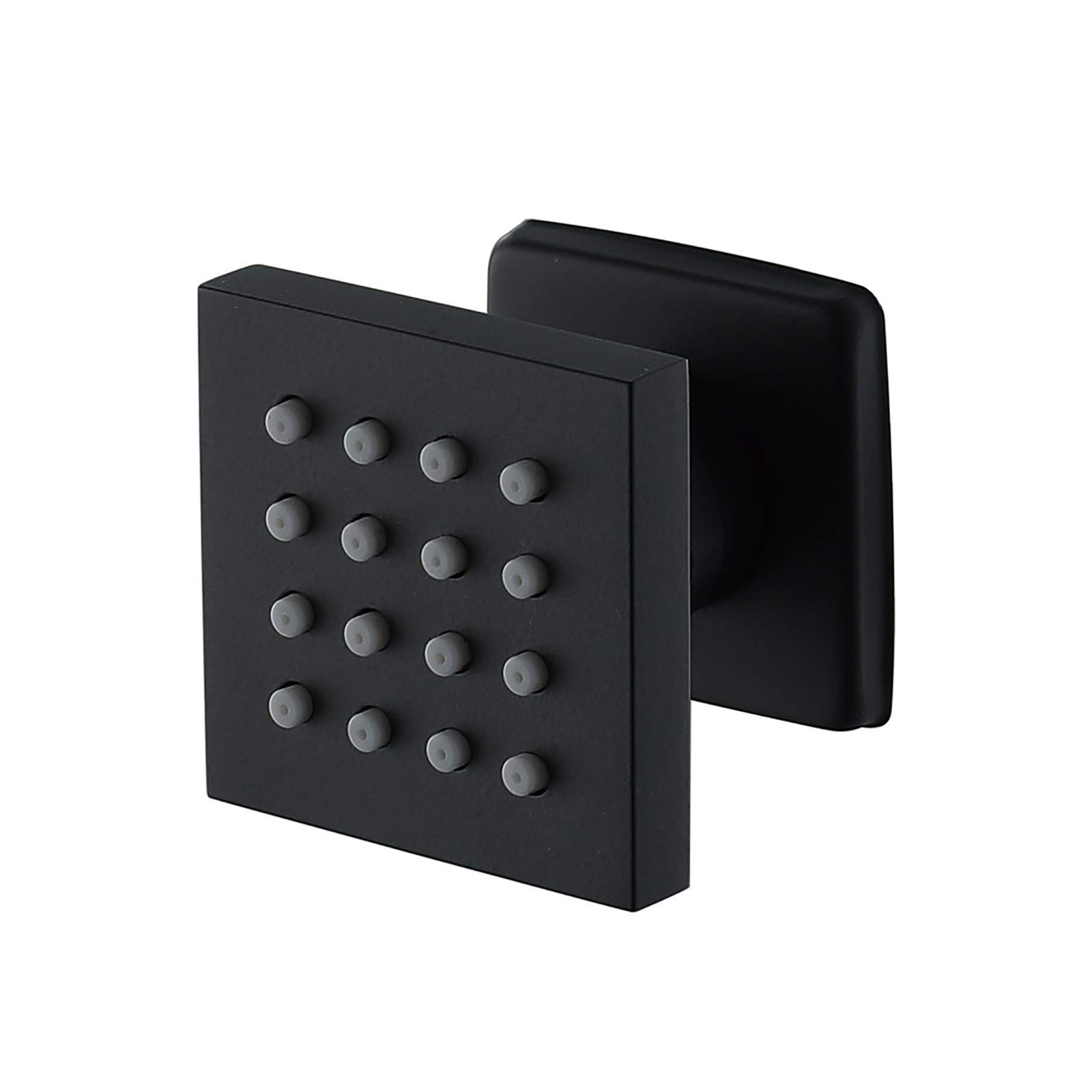 Runder Duschkopf-Seitenstrahl, 5,1 Cm, Verstellbar – Wandmontage, G1/2 Anschluss, Massagedüsen – Spa-Feeling Fürs Bad