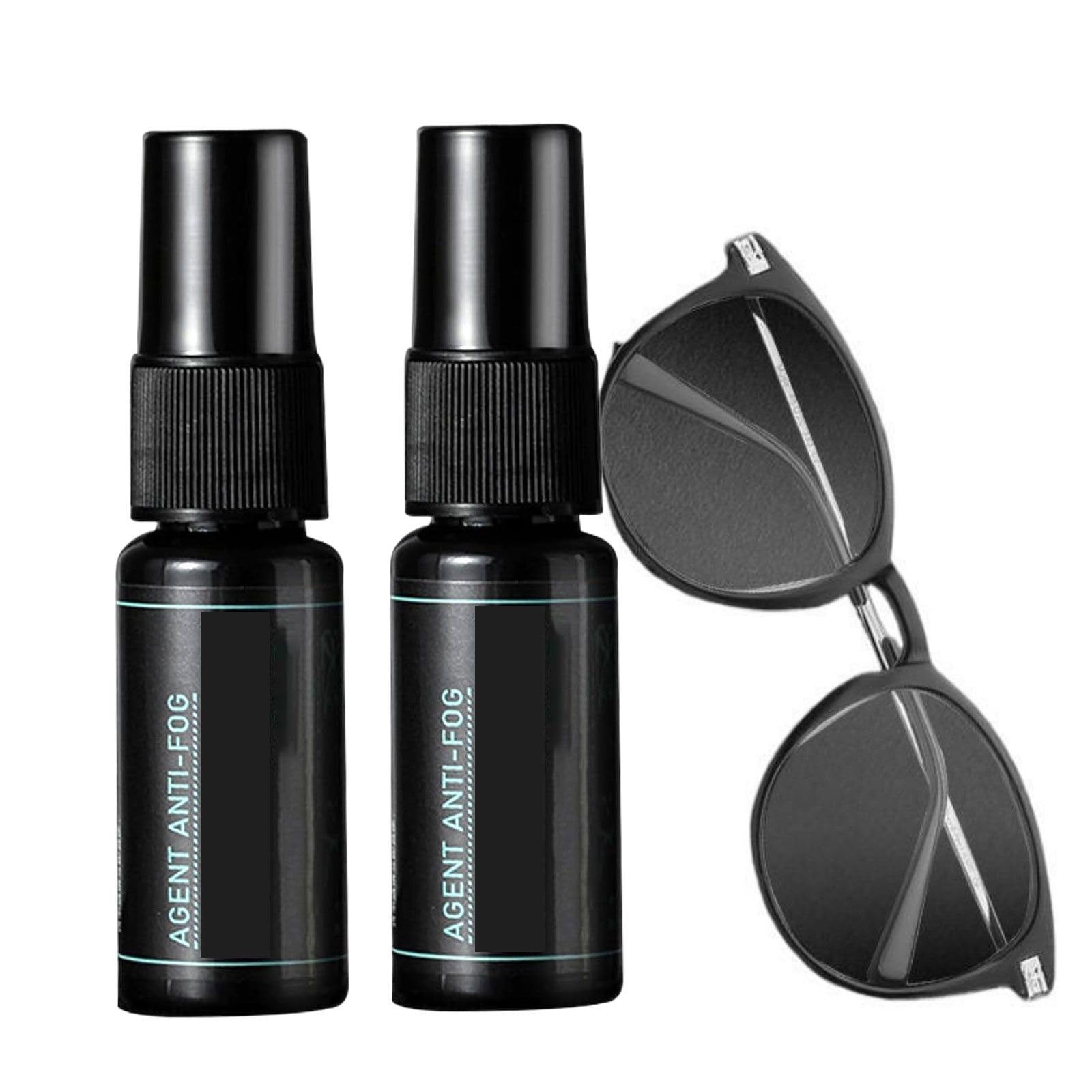 Spray Antivaho para Gafas,Liquido Antivaho Gafas Buceo,Anti Fog Spray,20ML Pray Antivaho para Gafas,para Mayoría de Gafas,2 PCS