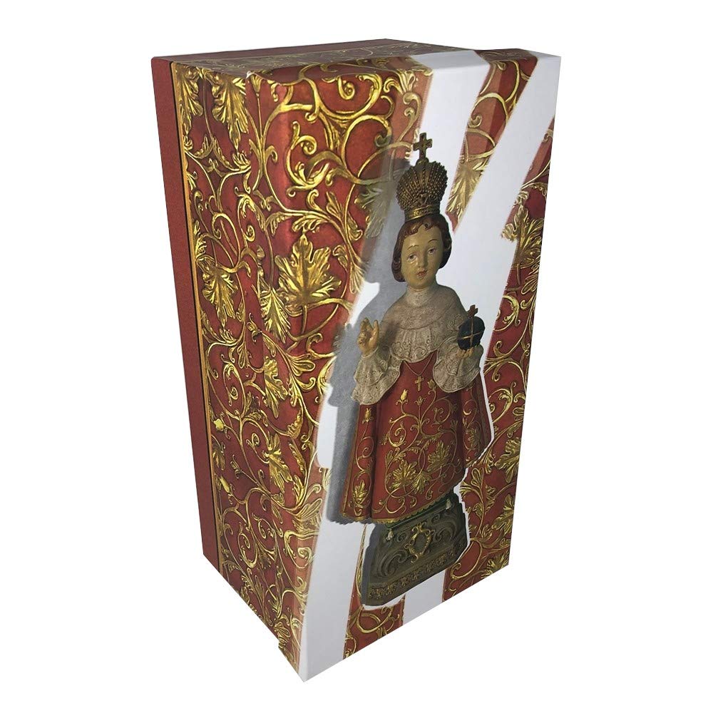 Figurine Enfant Jésus De Prague Motif 30Cm. Décor À Base De Résine De Base