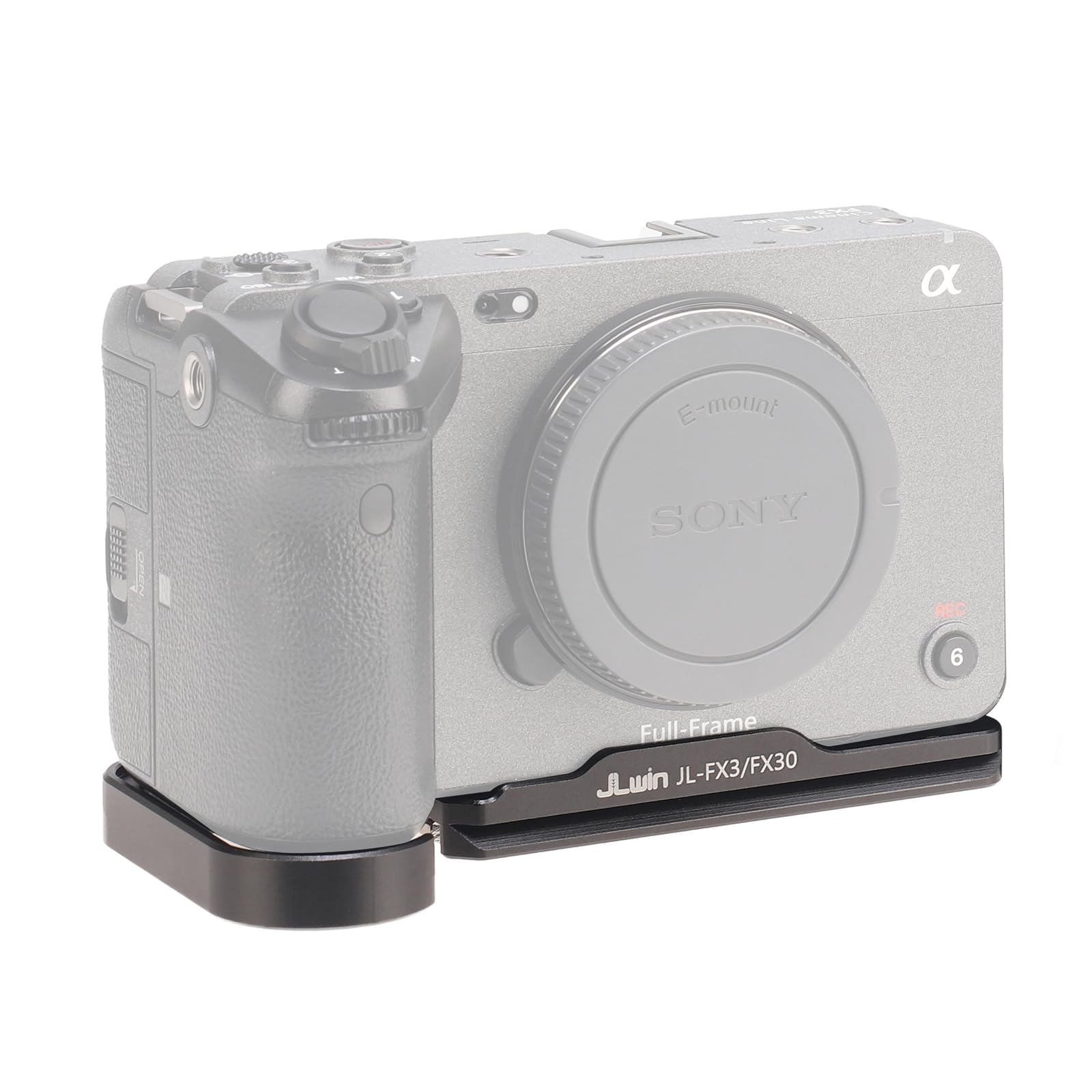 FOTGA Kamera Grundplatte Schnellspanner Platte für Sony FX3/FX30/FX3A Kamera, Unter Schnellwechselplatte mit 1/4 Zoll Schraube kompatibel mit Arca-Swiss Standard Stativkopf