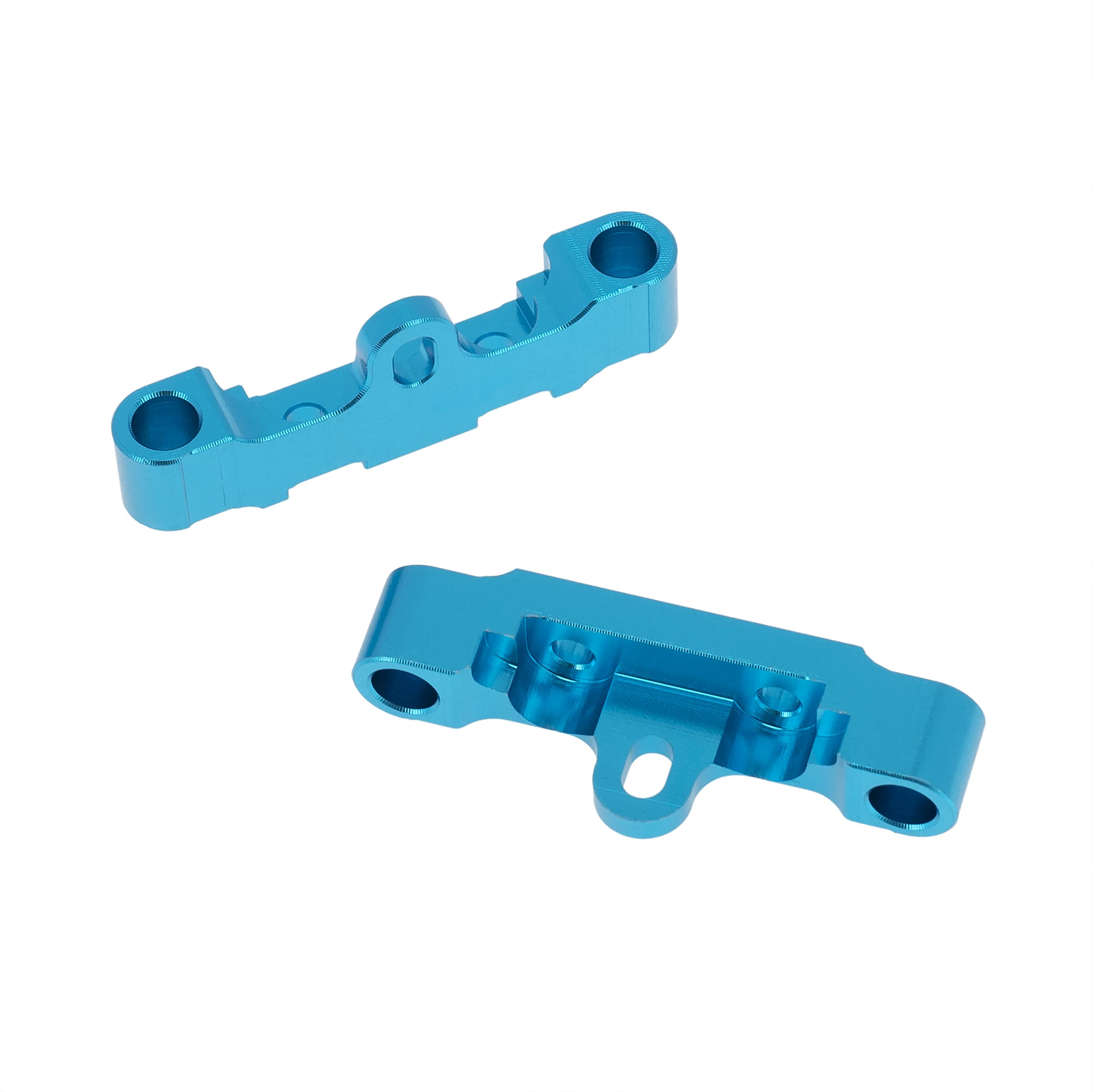 RiToEasysports Bracci Anteriori Superiori in Lega di Alluminio Parti di Aggiornamento del Braccio di Sospensione per Auto RC Compatibili con TT02 1/10