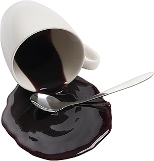 LuluCircle Realistic Fake Spilled Drink Prop (Fake Spilled Coffee)