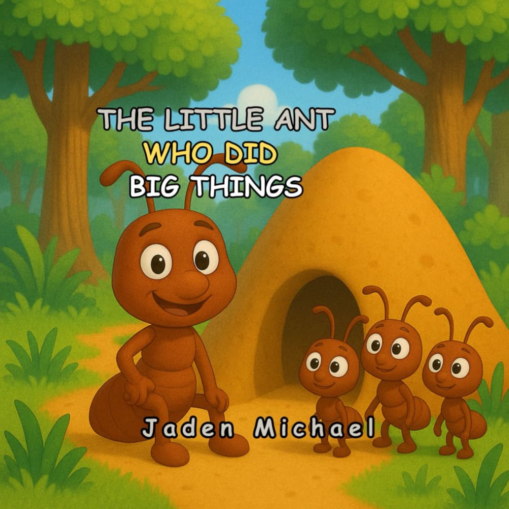 THE LITTLE ANT WHO DID BIG THINGS: A Little Ant with a Big Lesson for Kids