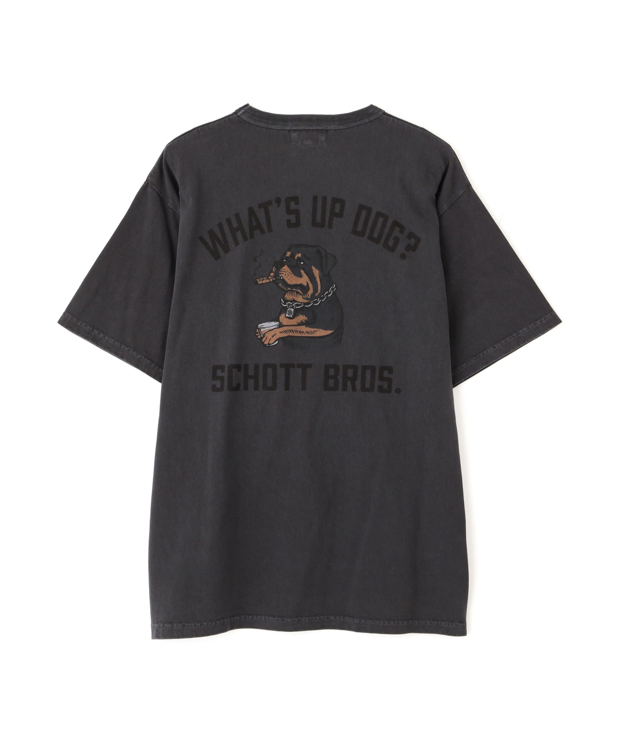 Schott ショット チル ロットワイラー パーカー／犬柄スウェットジャケット Schott ショット チル ロットワイラー パーカー／犬柄スウェット
