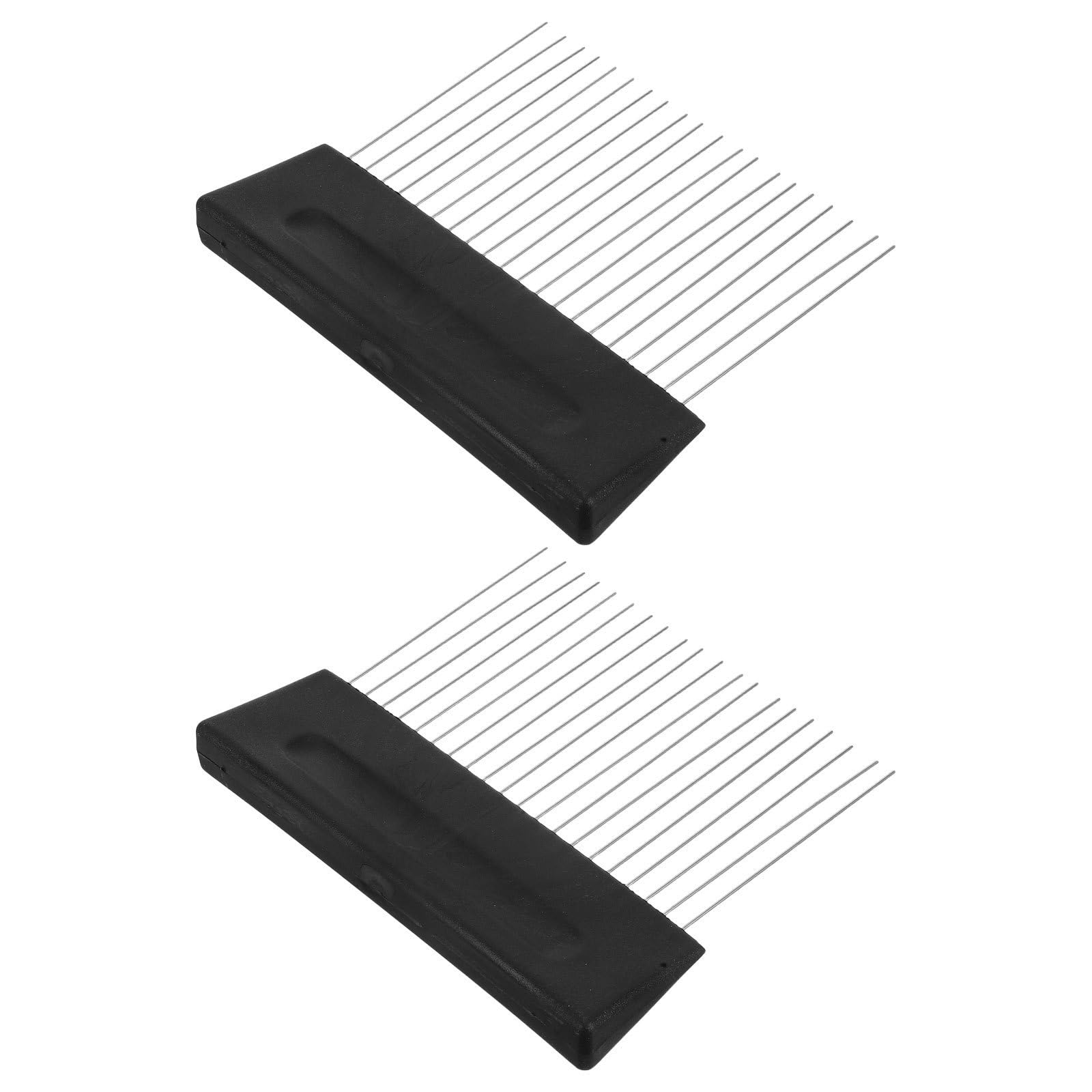 Peine de textura Healeved de acero inoxidable resistente para acabados finos