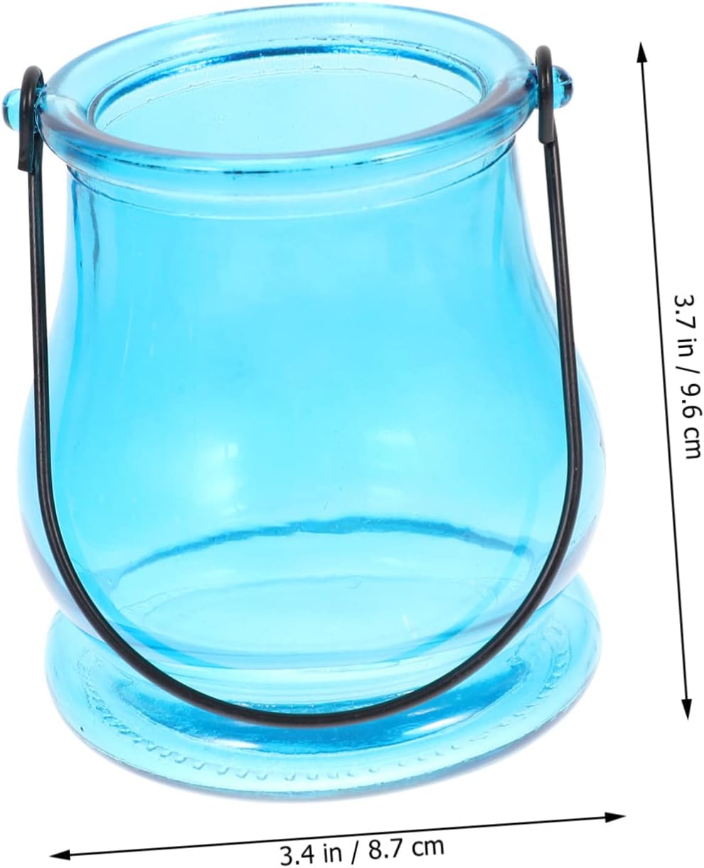 5pcs Wall Hanging Candle Holder Stylish Glass Tealight Holders for Home Decor Weddings Parties and Special Occasions for Housewarming and Mother Day