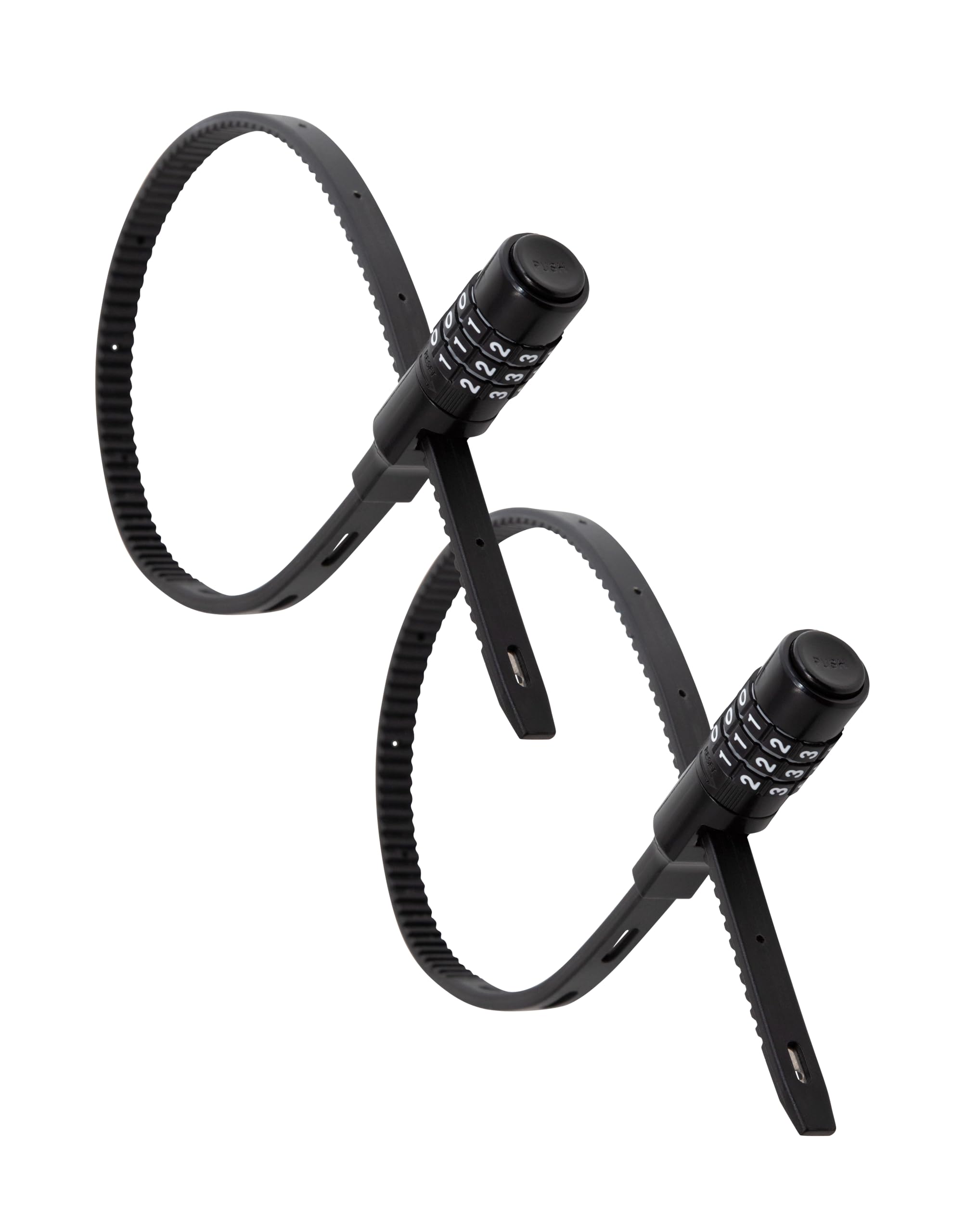 Urban August Adjustable Zip Tie Lock for Refrigerator Door Cabinet Bike ...