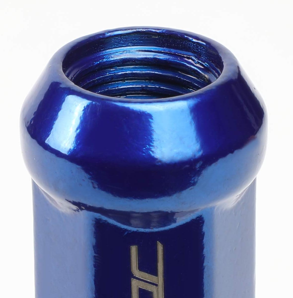 DNA Motoring LN-ZTL-9056-BL 24Pcs M14 x 1.5 23mm OD/112mm Height Close End Lug Nuts + Adapter, Blue