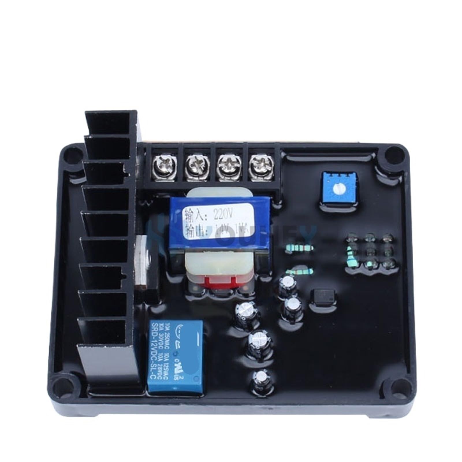 GB160 GB170 220V 380V 30KW Generator Stabilizer AVR Automatic Voltage Regulator Brush Alternator 1Pcs(1 phase 220V GB160)