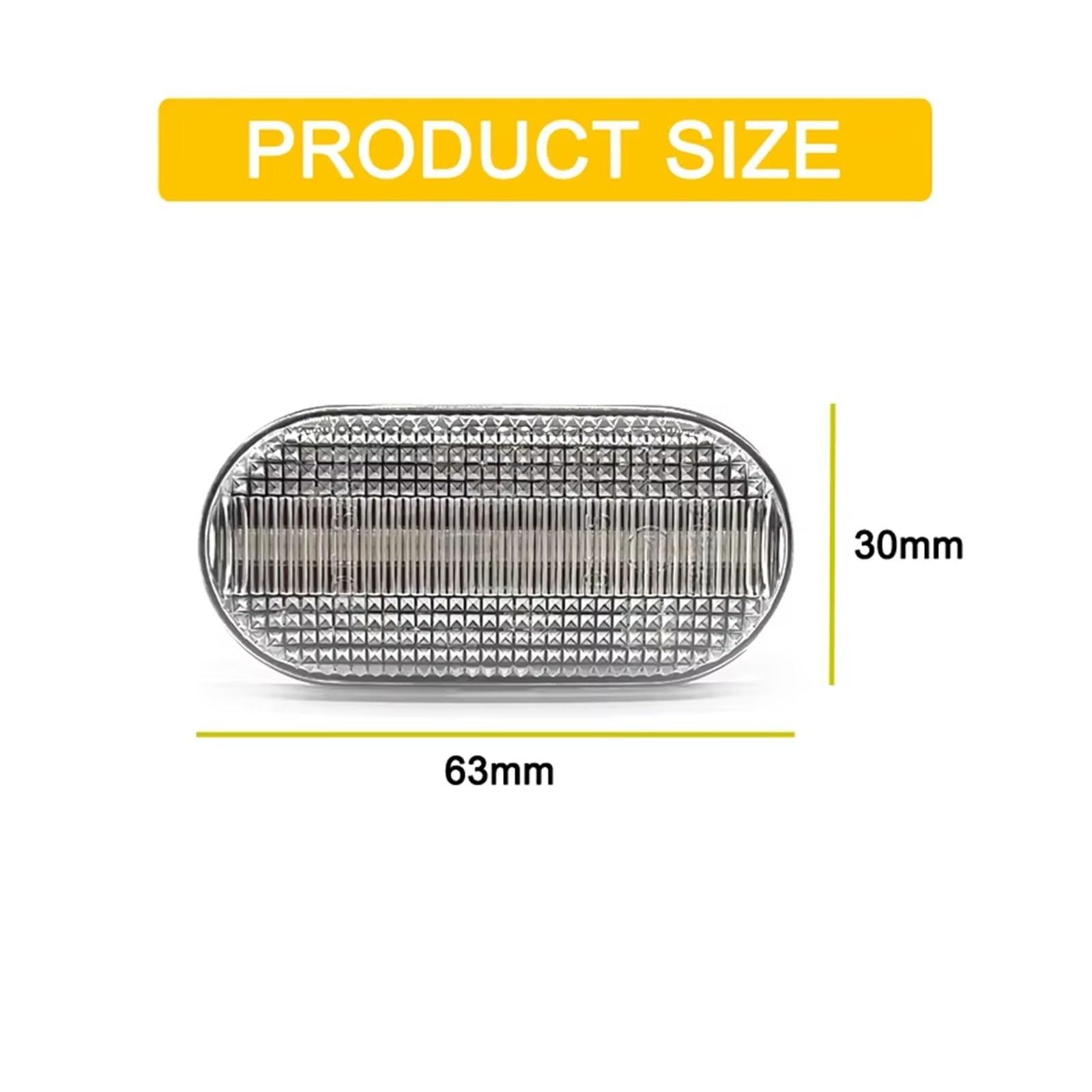 Luz Intermitente Para Opel Para Vivaro 2001-2014 Para Movano 1998-2009 Conjunto Lámpara LED Posición Lateral Dinámica Luz Intermitente Secuencial Intermitente Coche