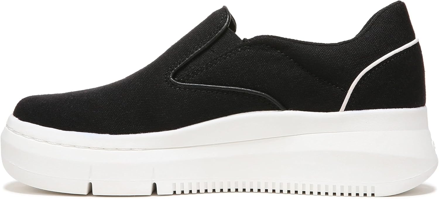 Dr. Scholl's Shoes Womens Savoy Slip On Sneaker Black Fabric 8.5 M