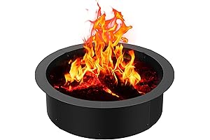 Heavy-Duty Fire Pit Ring - 48 Inch Ring for Outdoor Fire Pits