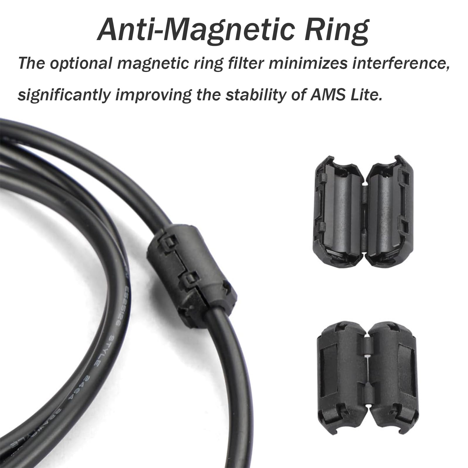 Nssnlur 6 Pin 1.5 m AMS Cable for AMS Hub for Bambulab X1/P1