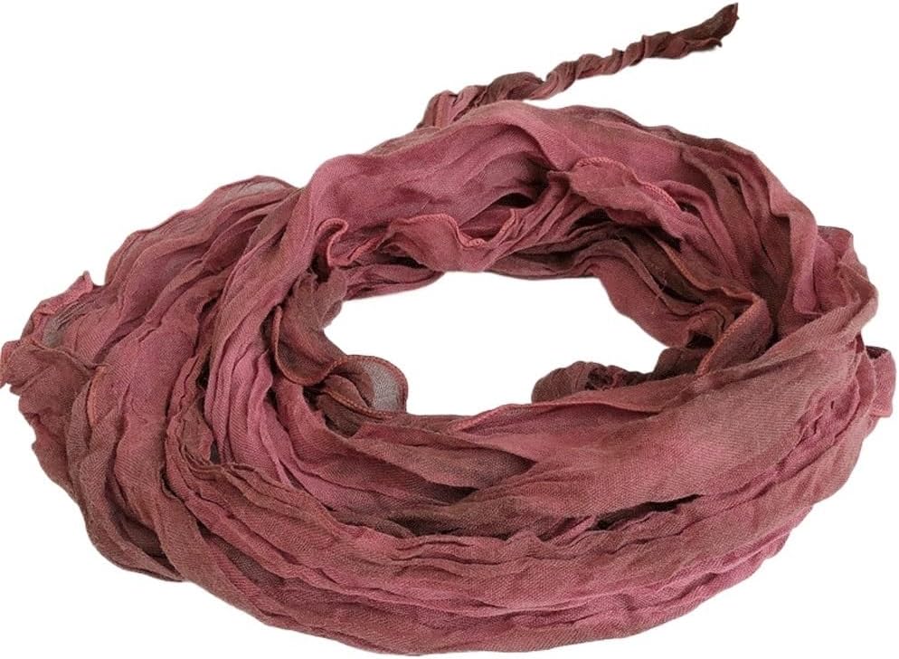 Retro soft scarf pleated women's autumn and winter outdoor versatile shawl
