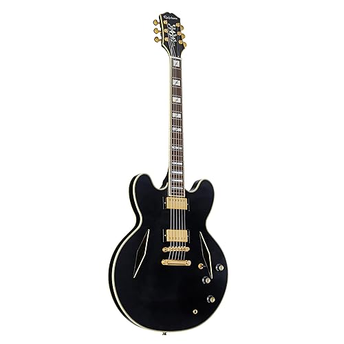 Epiphone Emily Wolfe Sheraton Stealth Black Aged Gloss with EpiLite Case