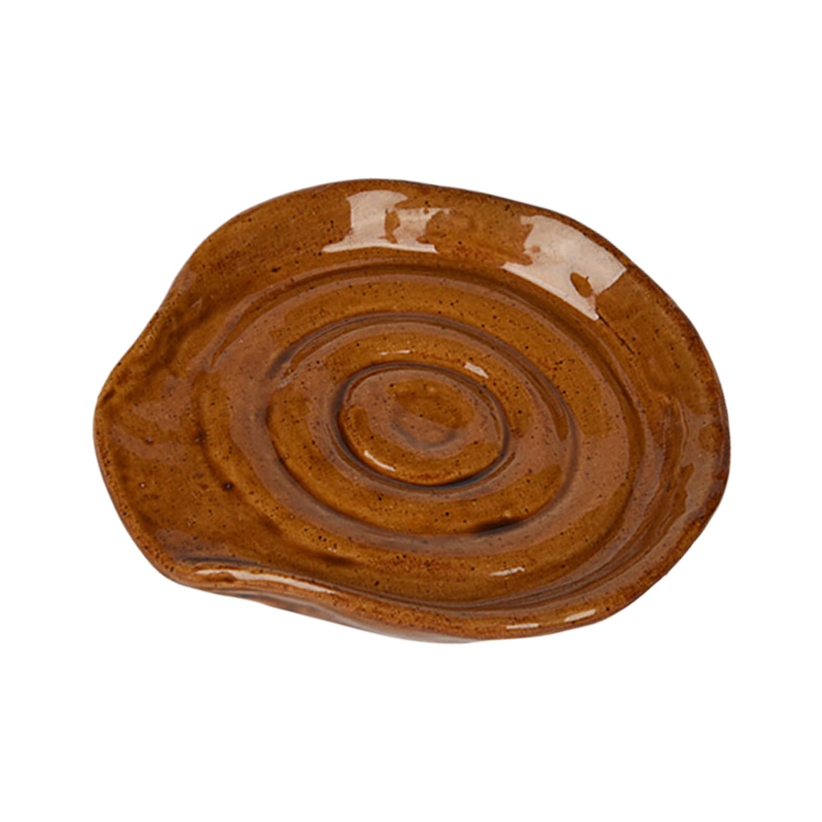 Oxxggkao Ceramic Condiment Tray and Utensil Rest Home Tool Kitchen Spoon Owner