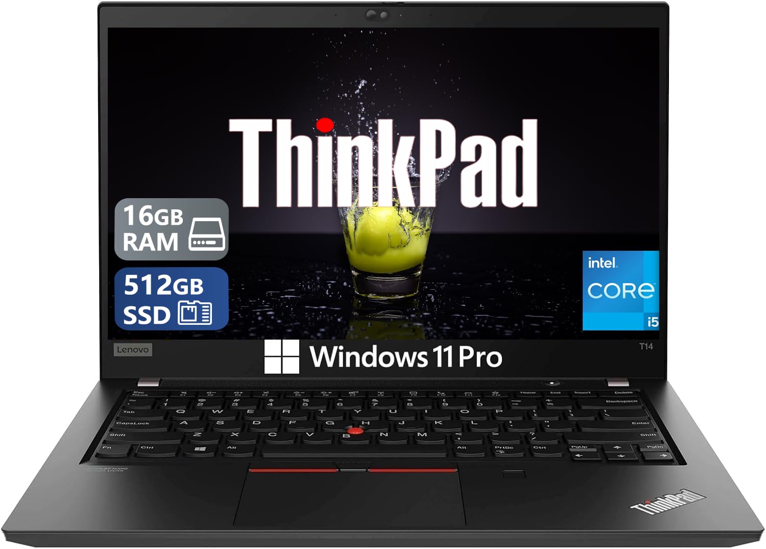 Amazon.com: Lenovo Thinkpad T14 G1 Laptop, FHD Display 14