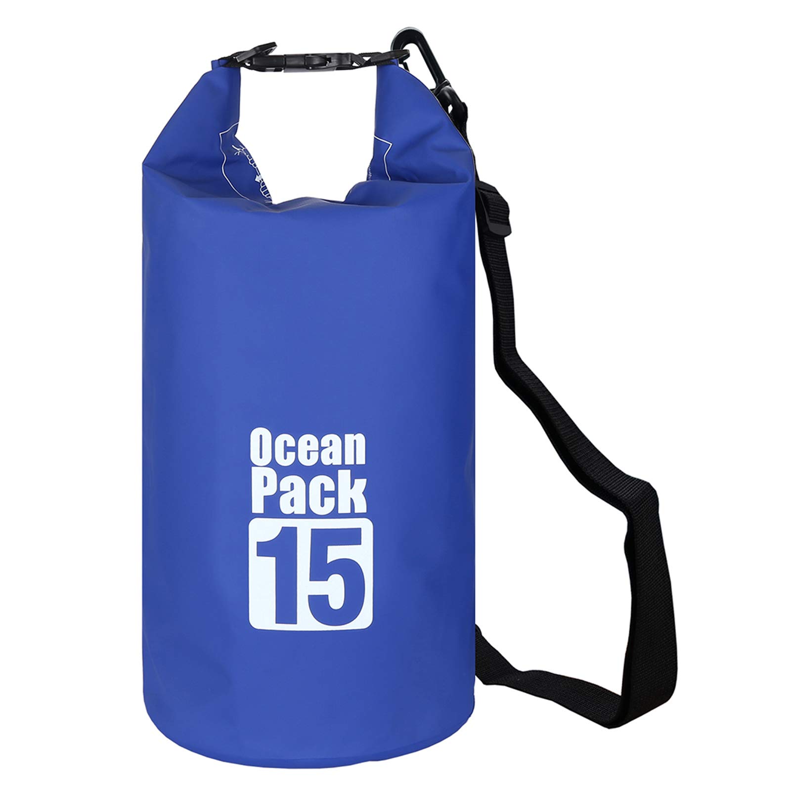 2L/3L/5L/10L/15L/20L/30L 500D Tarpaulin Heavey-Duty PVC Water Proof Dry Bag Sack for Kayaking/Boating/Canoeing/Fishing/Rafting/Swimming/Camping/Snowboarding