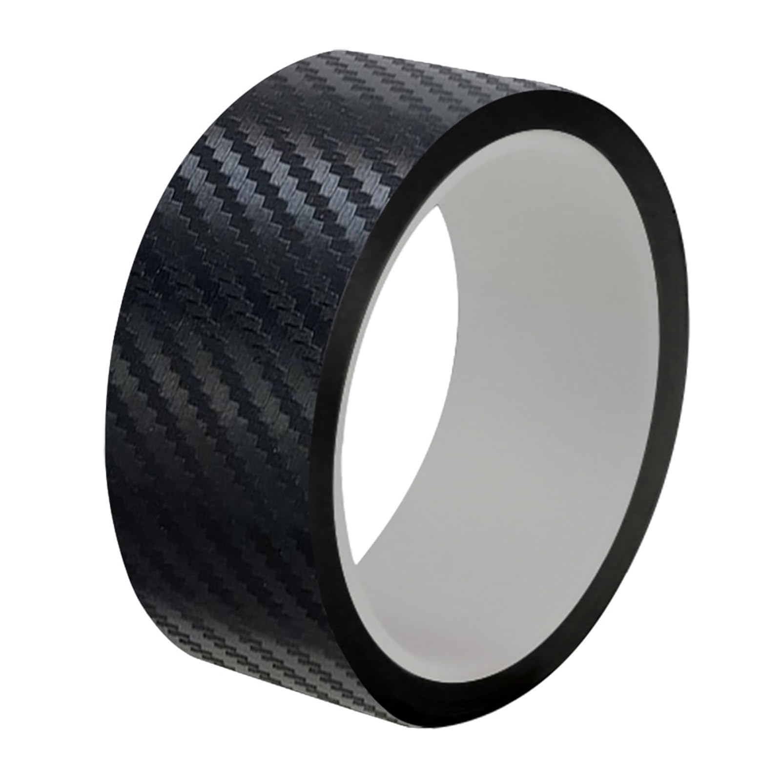 Protector de Parachoques de Coche Pegatinas de Vinilo de Fibra de Carbono para Coche, láminas de Vinilo para Envolver, Cinta Protectora antiarañazos(3D Carbon Black,10CM_10M)