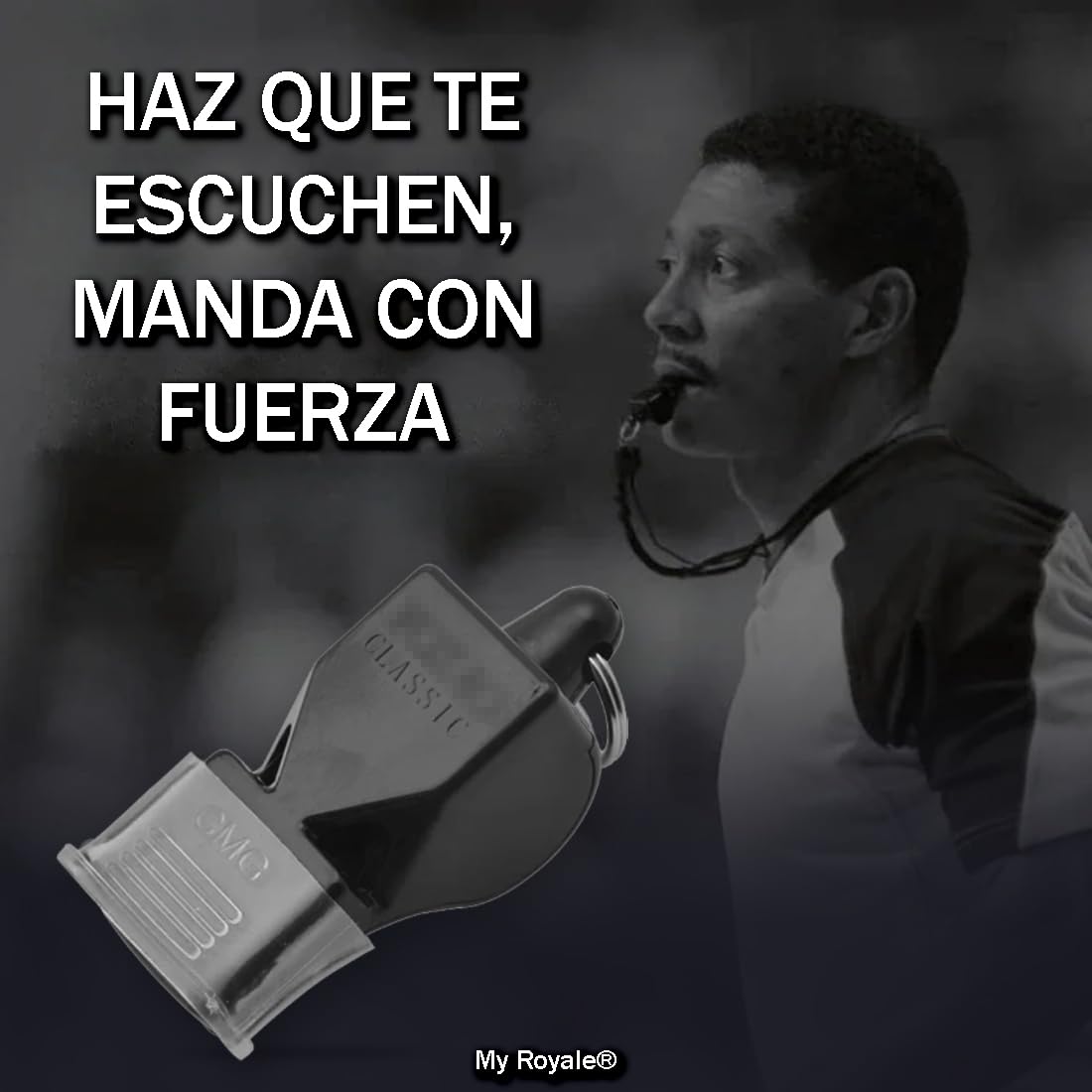 Fox Classic Silbato árbitro Profesional 2 uds. para fútbol baloncesto voleibol socorrista