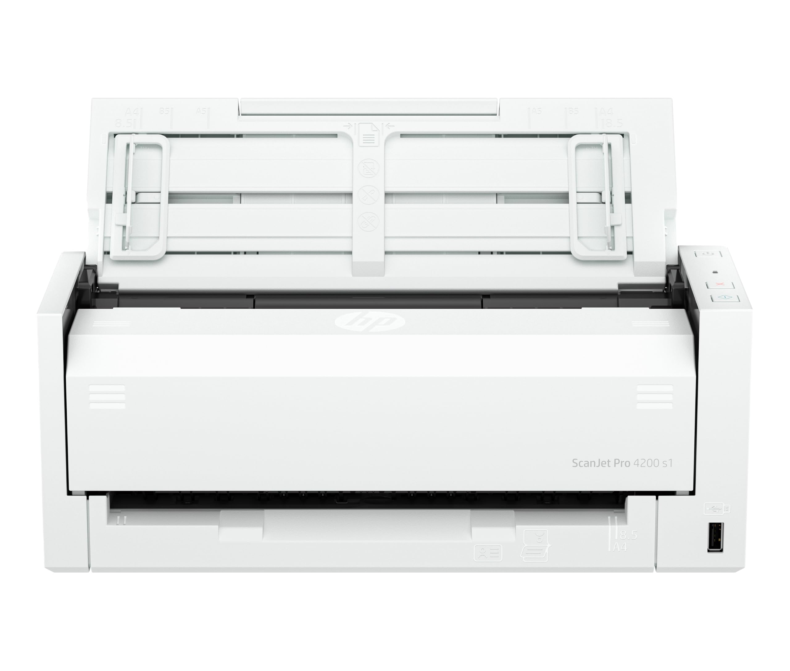 HP ScanJet Pro 4200 s1, escáner, ADF de hasta 50 Hojas, USB 3.0, hasta 4.500 páginas diarias, flujos de Trabajo automatizados