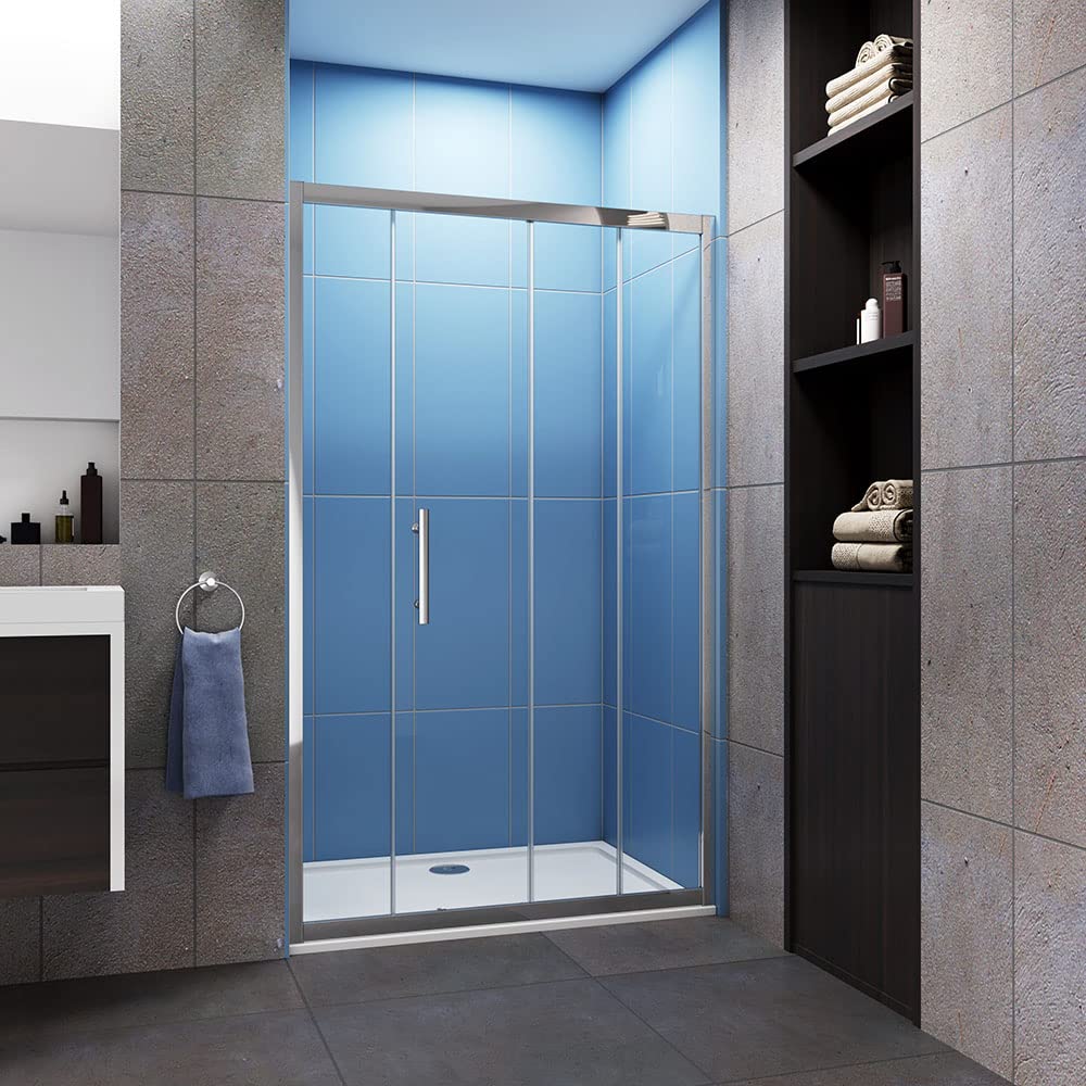 WALK IN SHOWER Enclosure Screen Wet Room Cubicle 8mm Easy Clean Glass