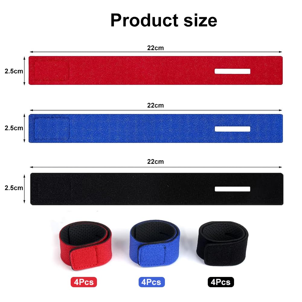 12 Cinghie Elastiche Per Canna Da Pesca - Regolabili, Antiscivolo, Per Legare Attrezzi - Foto 12