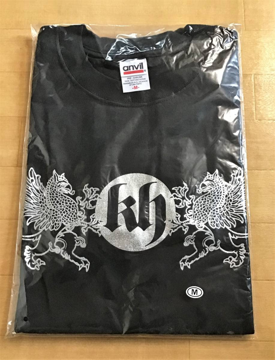 Amazon.co.jp: 160 氷室京介 A⑫ Tシャツ M 黒 kh anvil製 グッズ