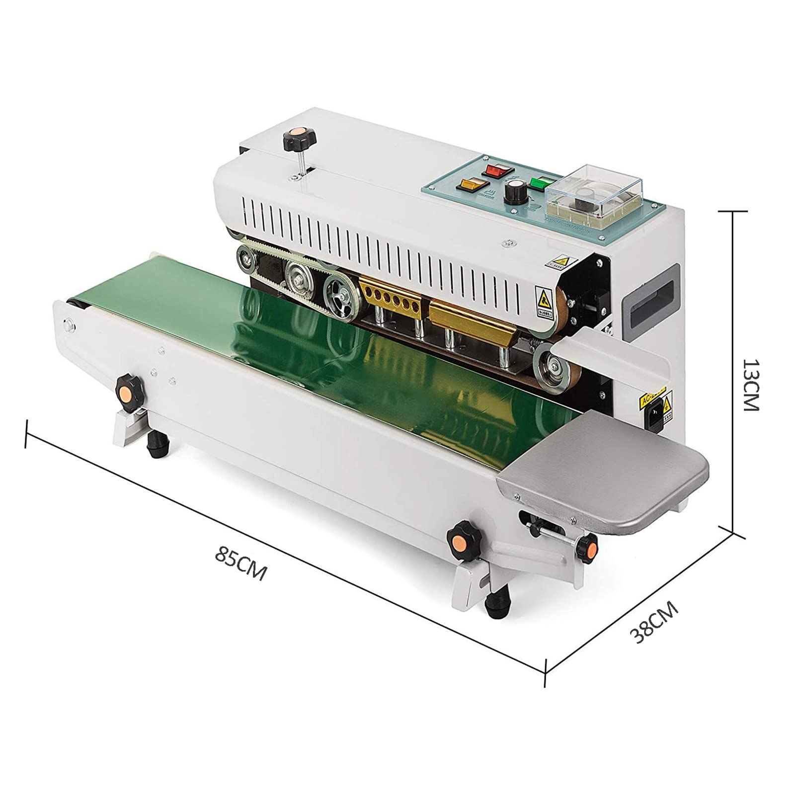 Machine à sceller à ruban continu, sceller en plastique, machine à sceller à ruban automatique avec contrôle numérique de la température, machine d'étanchéité pour sachet