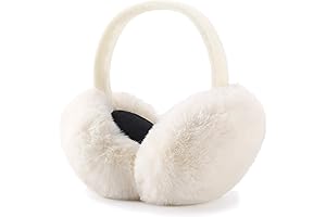 Winter Ear Muffs: Pristine Faux Fur Warmth