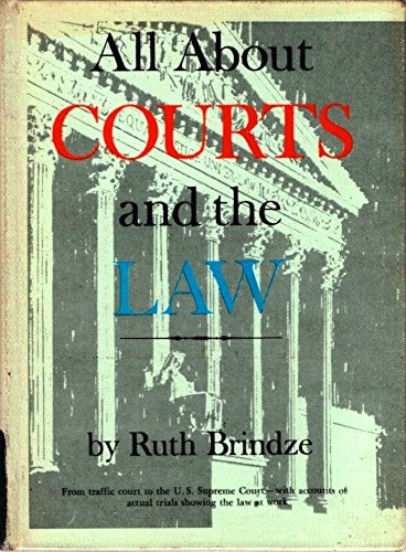 All about Courts and Law 0394902548 Book Cover