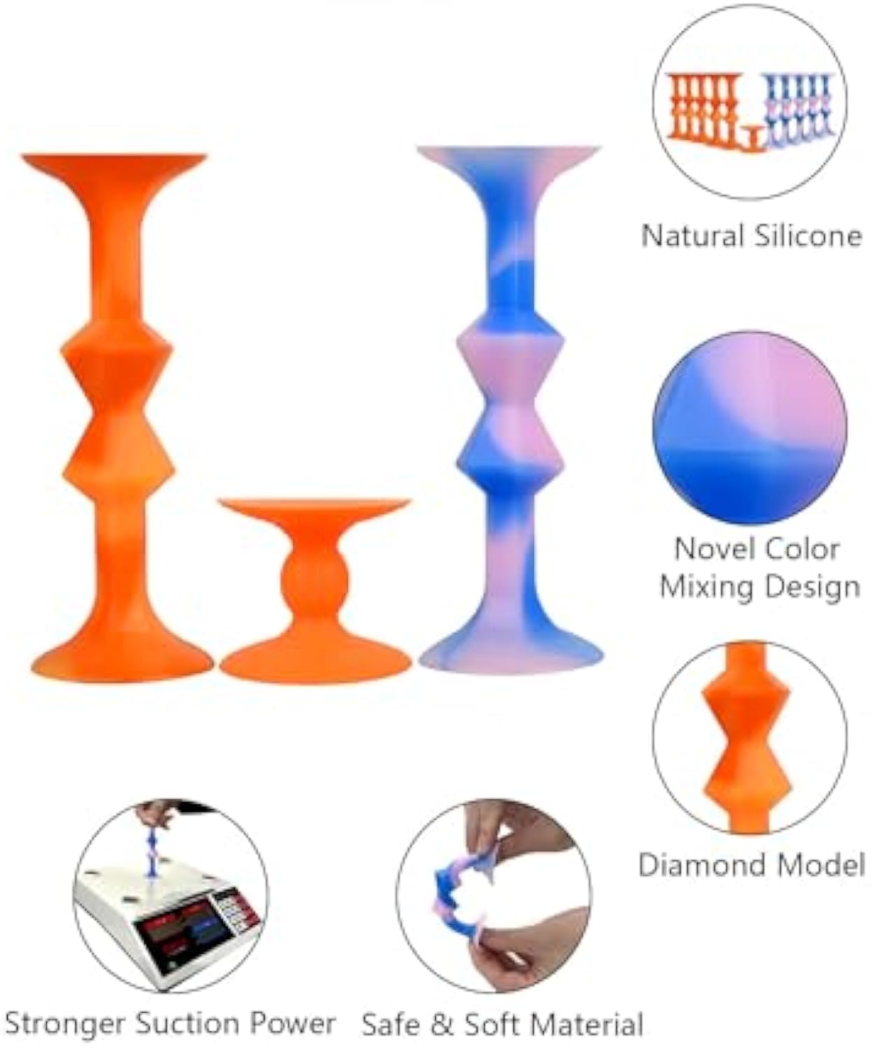 PARTYGEARS Juego de dardos de silicona con ventosa, mezcla de colores, taza suave, juego de pictionary para fiestas familiares