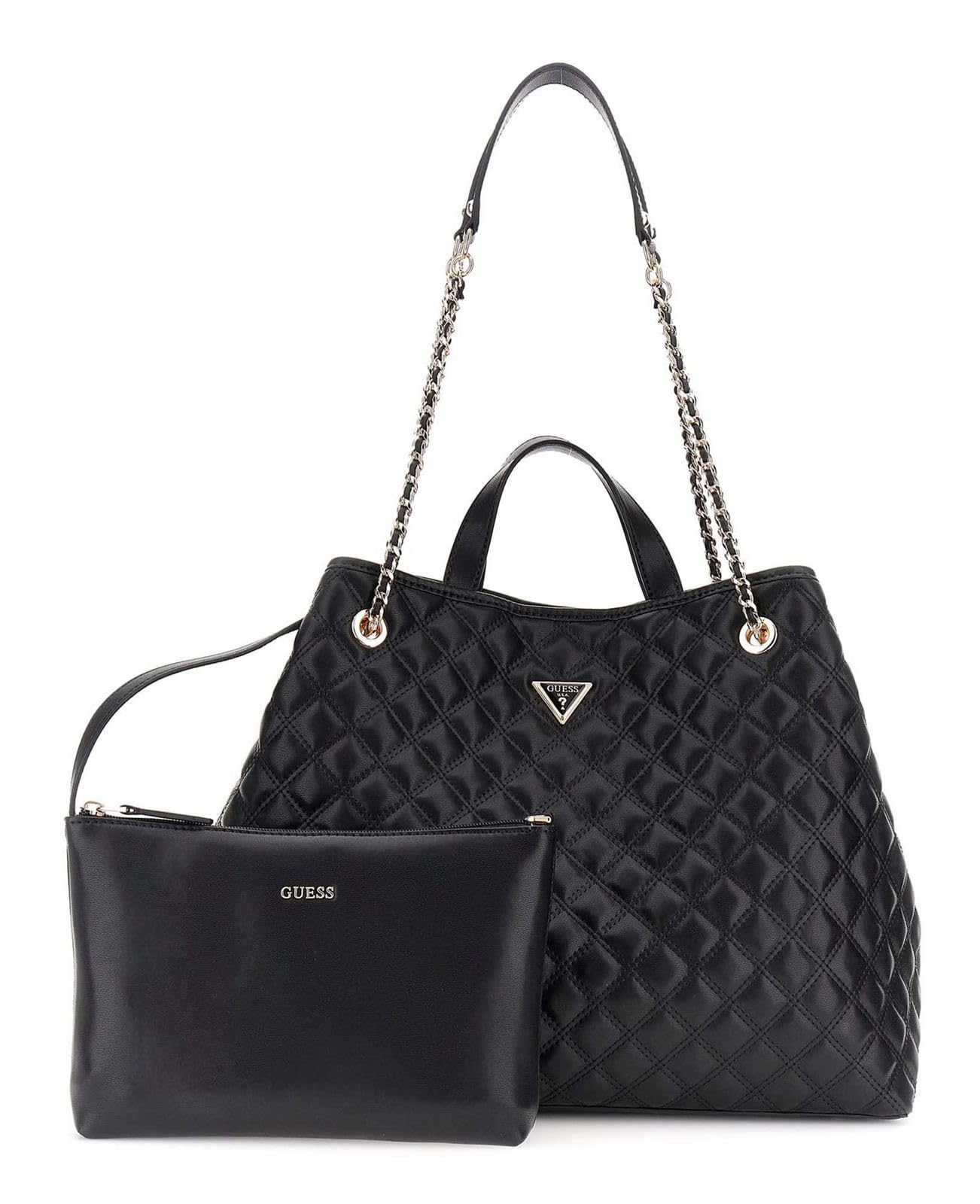 GUESS Shopper Giully II 2 in 1 Tote Black schwarz