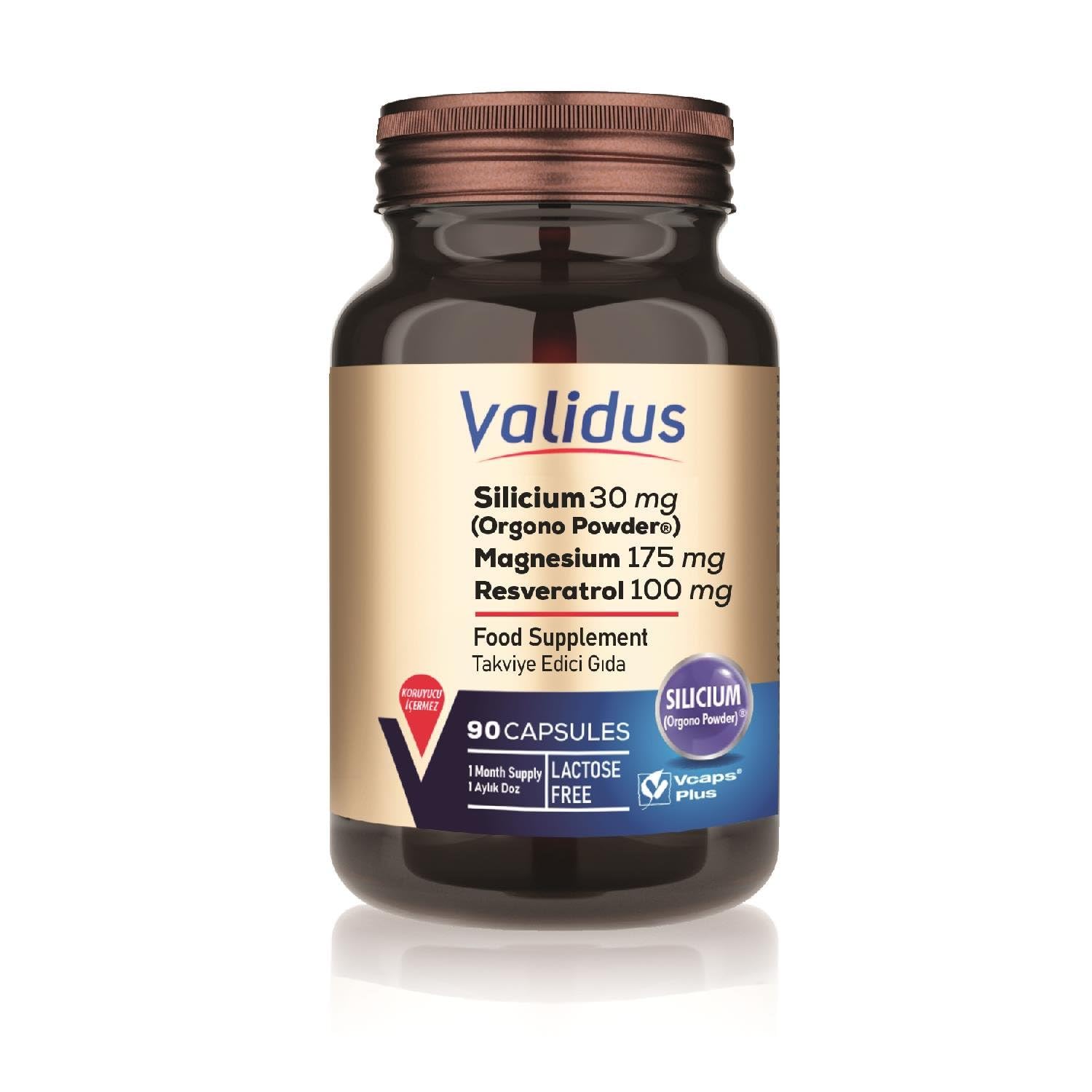 Validus Silicium 90 Capsules