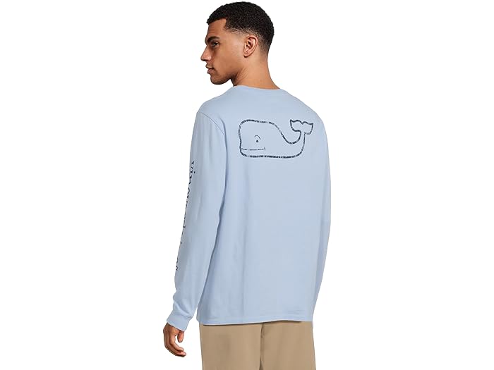 Long Sleeve Vintage Whale Pocket T-Shirt - Image 5