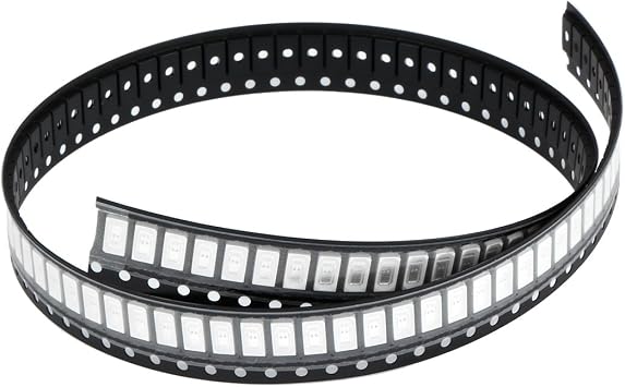 Aexit 100pcs 5730 Lighting fixtures and controls Yellow SMD LED Diode LightsMount Chip DC 2-2.2V 150mA Super Bright Electronics Components Light Emitting Diodes