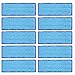 Kreema 10Pcs microfibra pano mojado almohadillas trapezoidales reutilizables reemplazables para iRobot Braava Jet 240/241 limpiador robot