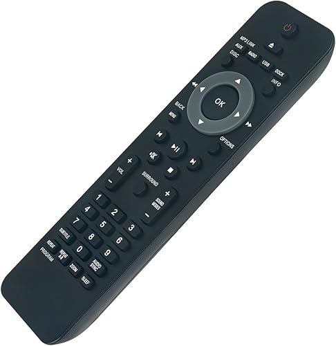 Miniatura 3 de Allimity Mando a distancia relacionado para el sistema de cine en casa Philips HTS3220 HTS8100 HTS322012 HTS6515 HTS8140 HTS511012