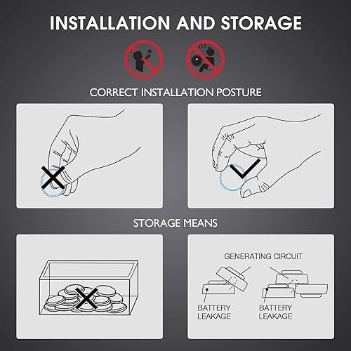 Miniatura 7 de EBL Baterías LR44, AG13 357 SR44 303 A76, pilas alcalinas de botón de 1,5 V, pilas de moneda, paquete de 40