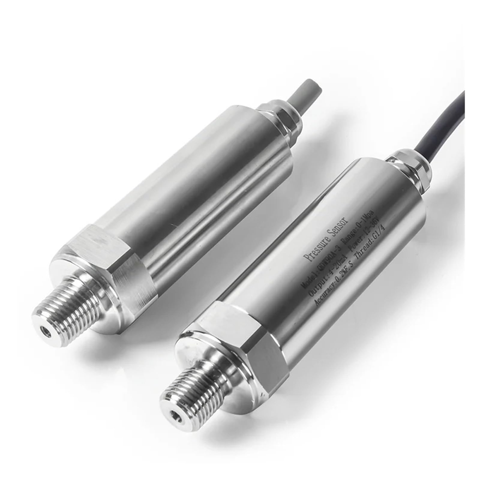 Convertidor de Sensor de transmisor de presión a prueba de agua, Cable de Sensor absoluto de salida rs485 de 4-20mA(0-10V output,0-50bar)