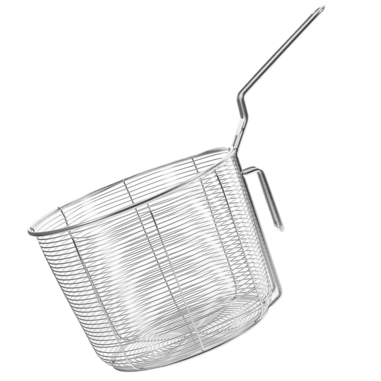 Cestini per Alimenti Famiglia Cestello for scolapasta da Cucina in Acciaio Inossidabile, Appendere Cestello Friggitrice