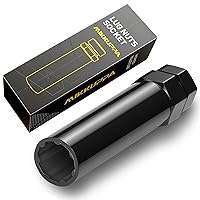 Vista 8 de MIKKUPPA Juego de 8 piezas de llaves para tuercas estriadas, kit de herramientas de extracción de tuercas de bloqueo SAE y métricas para fácil