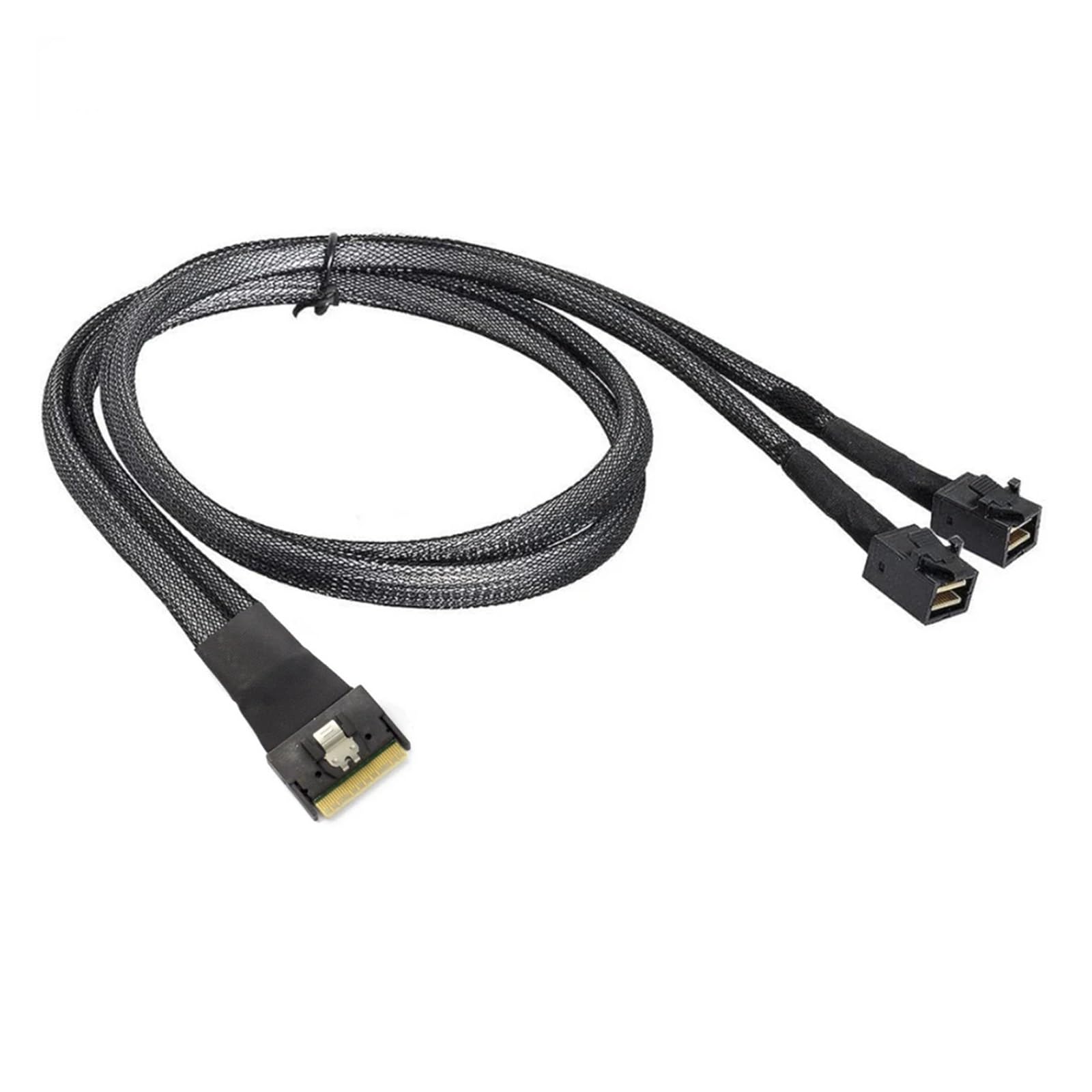 MI NI SlimSAS SFF-8654 8i 4.0 a 2X S*A*S HD SFF-8643 cavo di connessione server (0,8 m)