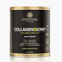 Collagen 2 Joint Limão Siciliano Lata Essential Nutrition 351g