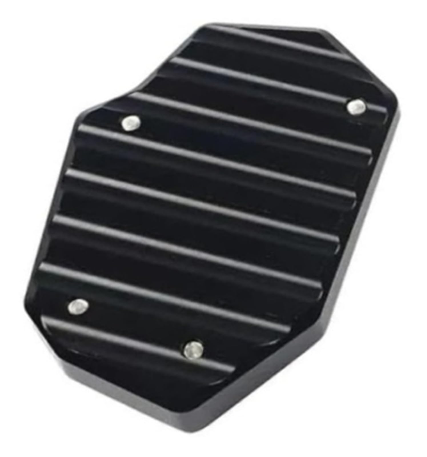 For Suzuki for V-STROM 800 DE 2023 Moto Cavalletto Laterale Ingranditore Piastra di Estensione Pad Cavalletto Pad Piede(Black)