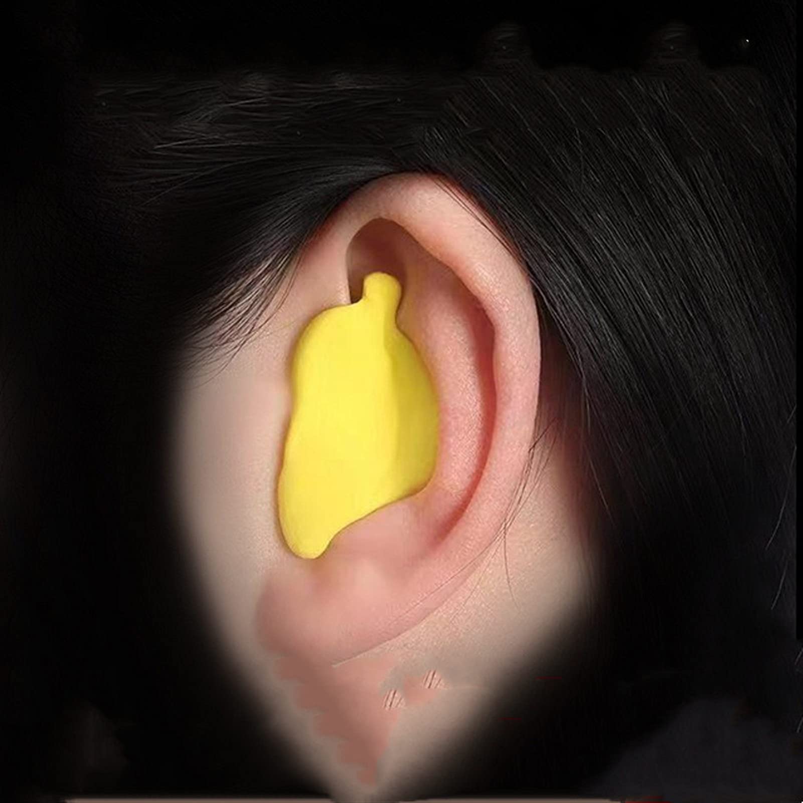 Bouchons D'Oreilles Bouchons d'oreilles insonorisées, anti-bruit, travail de sommeil, étudiants dormant, ronfler et mettre en forme des bouchons d'oreilles (deux ensembles) Bouchon D'Oreille