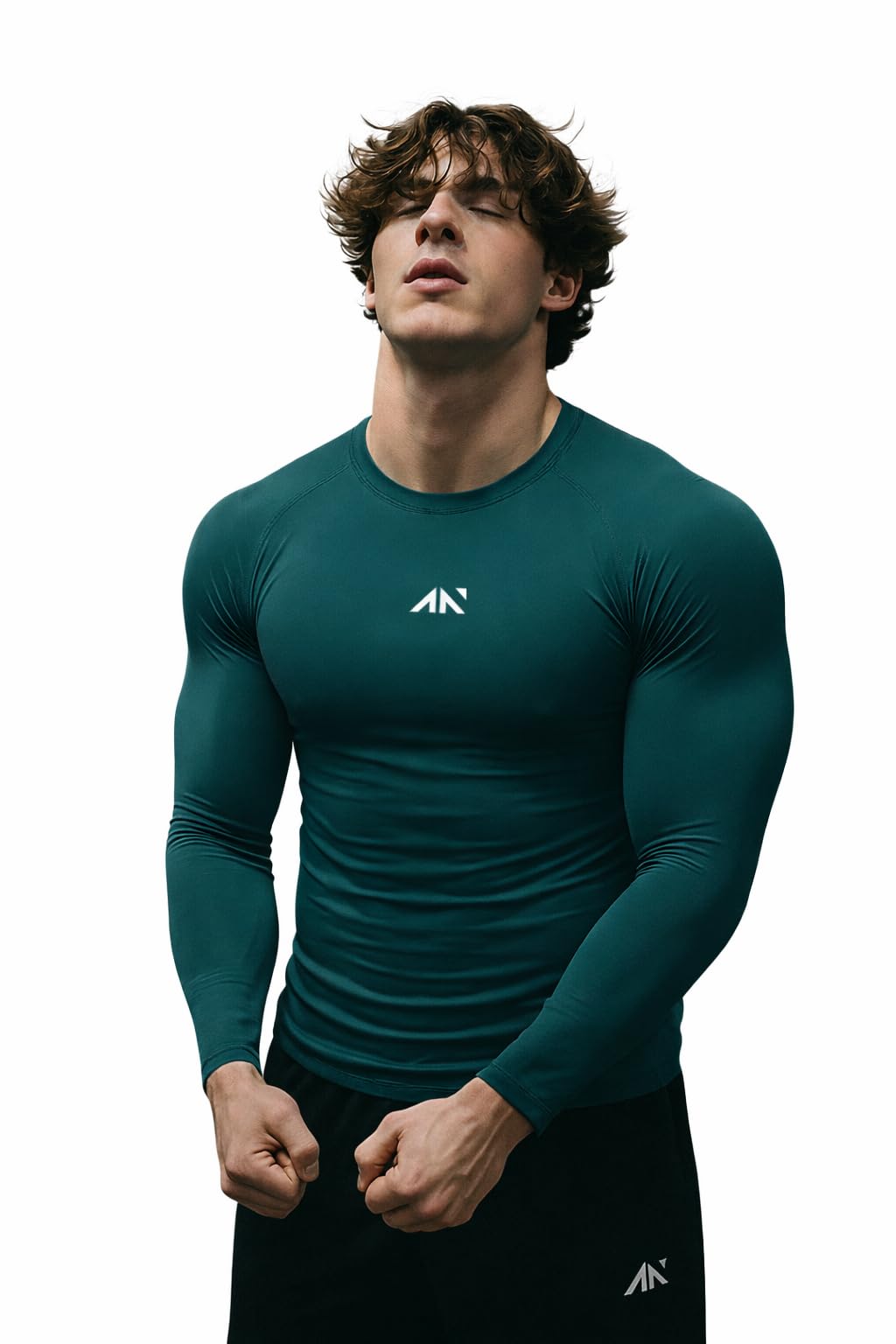 aesthetic nation Men's Full Sleeve Compression T-Shirt - Moisture-Wicking Athletic Base Layer for Gym, Running & Sports - Muscle Support & Quick-Dry Performance-picture-49
