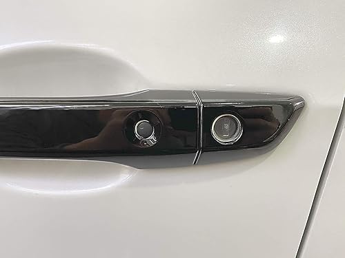 Miniatura 2 de GZXinWei Manija de la puerta del coche cubierta ABS decoración exterior accesorios estilo negro para Honda 10 generación Civic 2016 2017 2018 2019